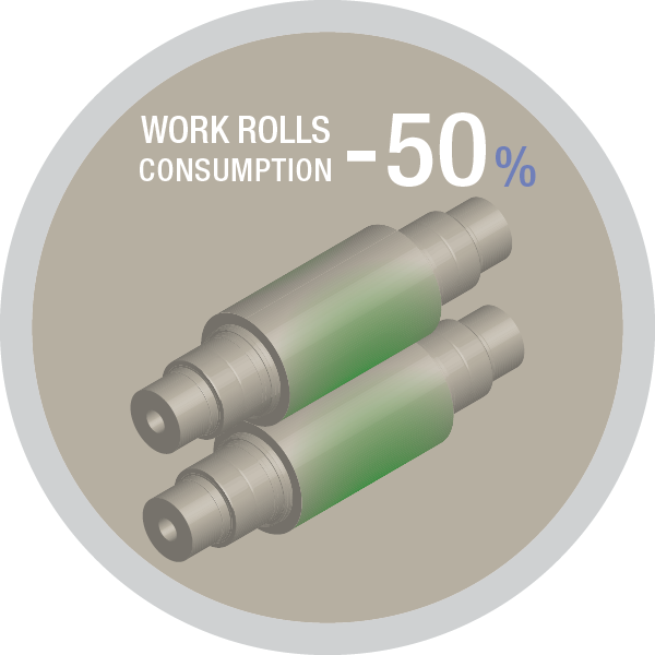 WorkRoll Usura ridotta